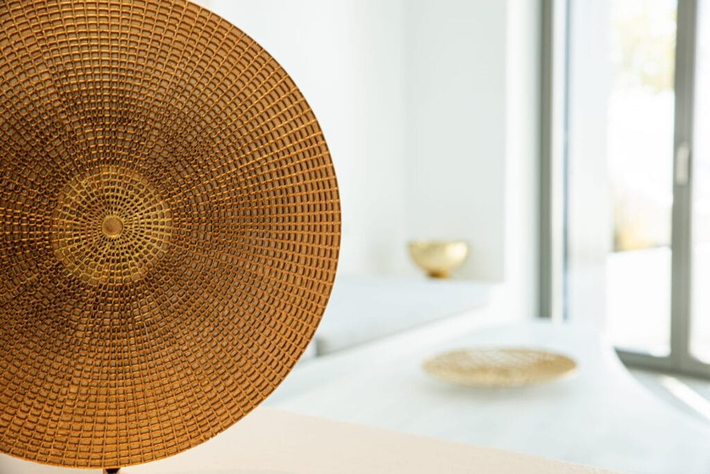 Indoor pool at Heavens Edge Villa, Cyclades, Greece.