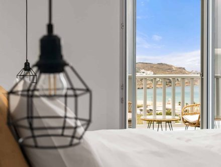 Sea View Double Room with Balcony and Ocean View.