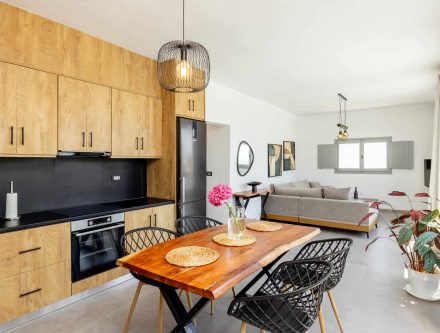 Spacious two-bedroom apartment featuring a private pool, stylish interior, and modern amenities in t.