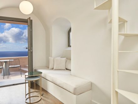 Sea View Junior Suite at Mr and Mrs White Hotels Cyclades.