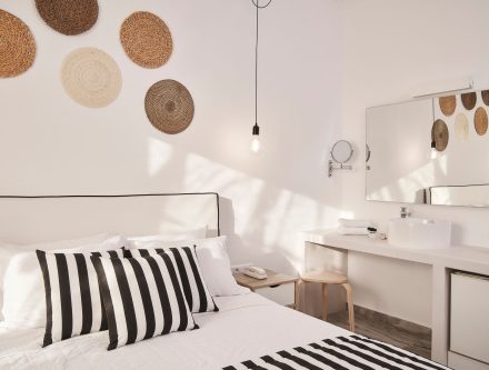 Superior Room Sea View with stylish decor and cozy ambiance.